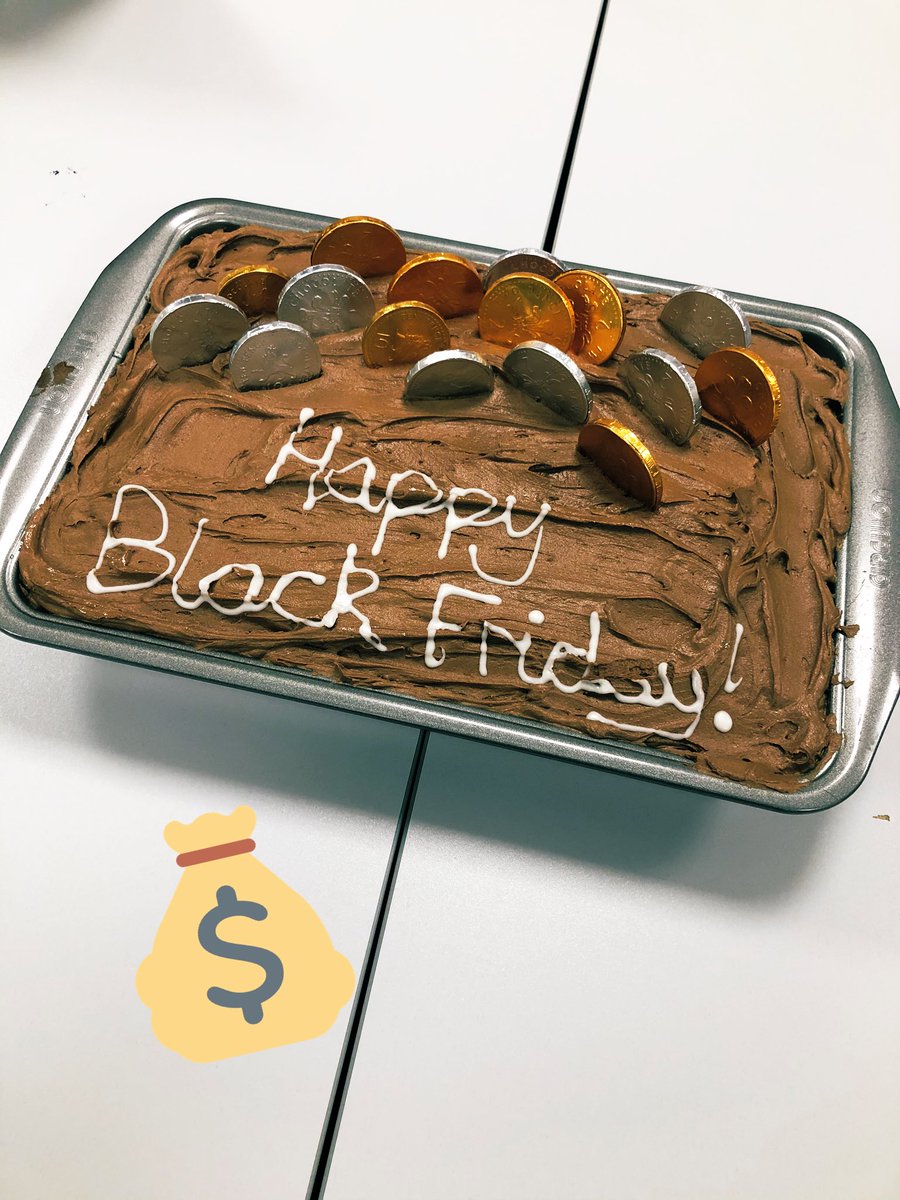 CathyFightClub's tweet photo. Happy Black Friday Week @TPSPeople let’s smash it!!!! Cake courtesy of @TheaCaptainCard 👏🏼 https://t.co/FZz1AEpl1t