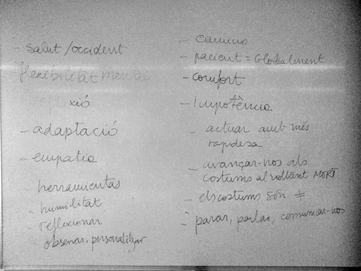 Rusc1's tweet photo. Podem estar molt contentes de com ha anat el 1r curs d'Aproximació a la relació infermera-pacient en un context intercultural. Reivindiquem els espais de reflexió per millorar la nostra pràctica assistencial a l'#ICMHO @hospitalclinic @hematoclinicbcn #OncoClinic https://t.co/HYZsoW1mvh