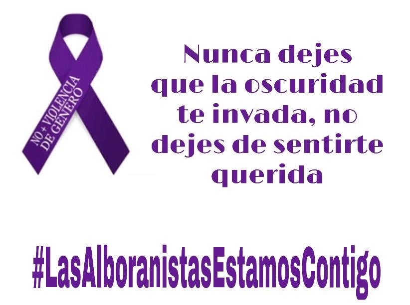 Por ti, por min, por nos...
Querete, valorate, amate....
Non deixes de ser valiente
Cerra esa porta antes de pechar os ollos... todas xuntas somos unha!