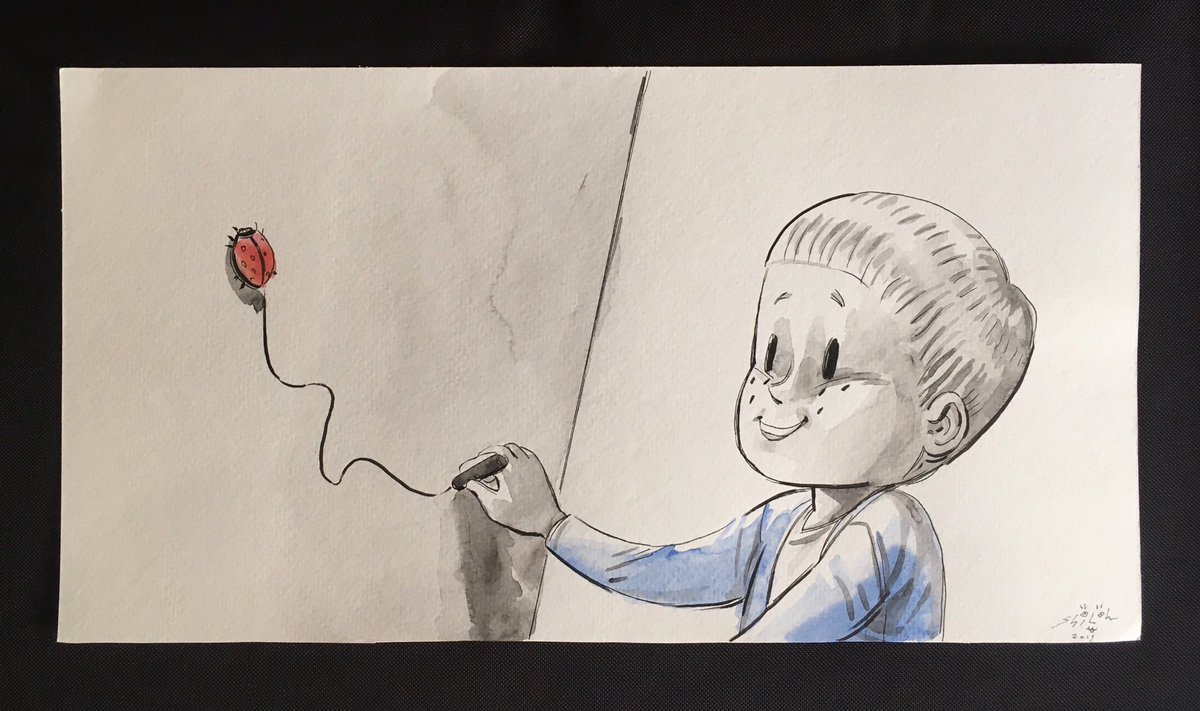 stanberybooks's tweet photo. We are so grateful for the response to "Max's Box". As a way of saying thank you, @ShilohPenfield and I are giving away this signed piece of original artwork from the book!! Retweet by 12/8 for a chance to win. #Happy #Thanksgiving!!! 
#MaxsBox #giveaway https://t.co/Sq9tOtacD9