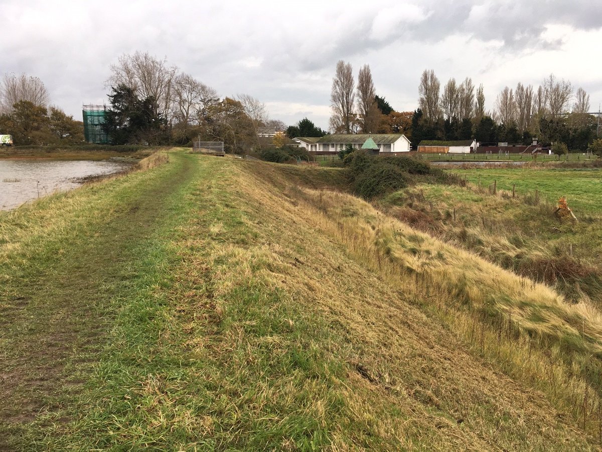 johnoflynnEA's tweet photo. #EastHantsFieldTeam clear vegetation to earth embankments protecting #MillRythe #HaylingIsland.
This is important work to prevent damage and allow our asset inspectors to complete a proper visual condition assessment 🔎👍. #floodaware @HavantBorough @Emsworthandhi @hantsconnect https://t.co/7sWCmn9AOn