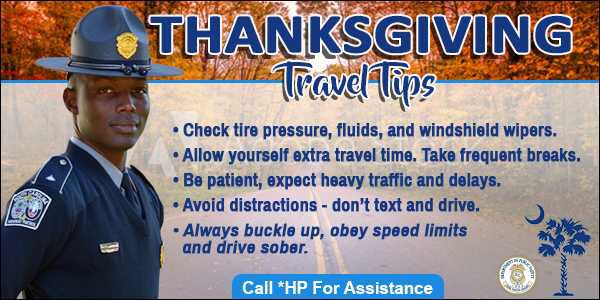 Make sure your travel plans for Thanksgiving are as thorough as your meal plans. Check out these travel safety tips from SCHP as you plan your trips — wherever you are going. Let’s have a safe one.  #Thanksgiving2019 #TargetZero