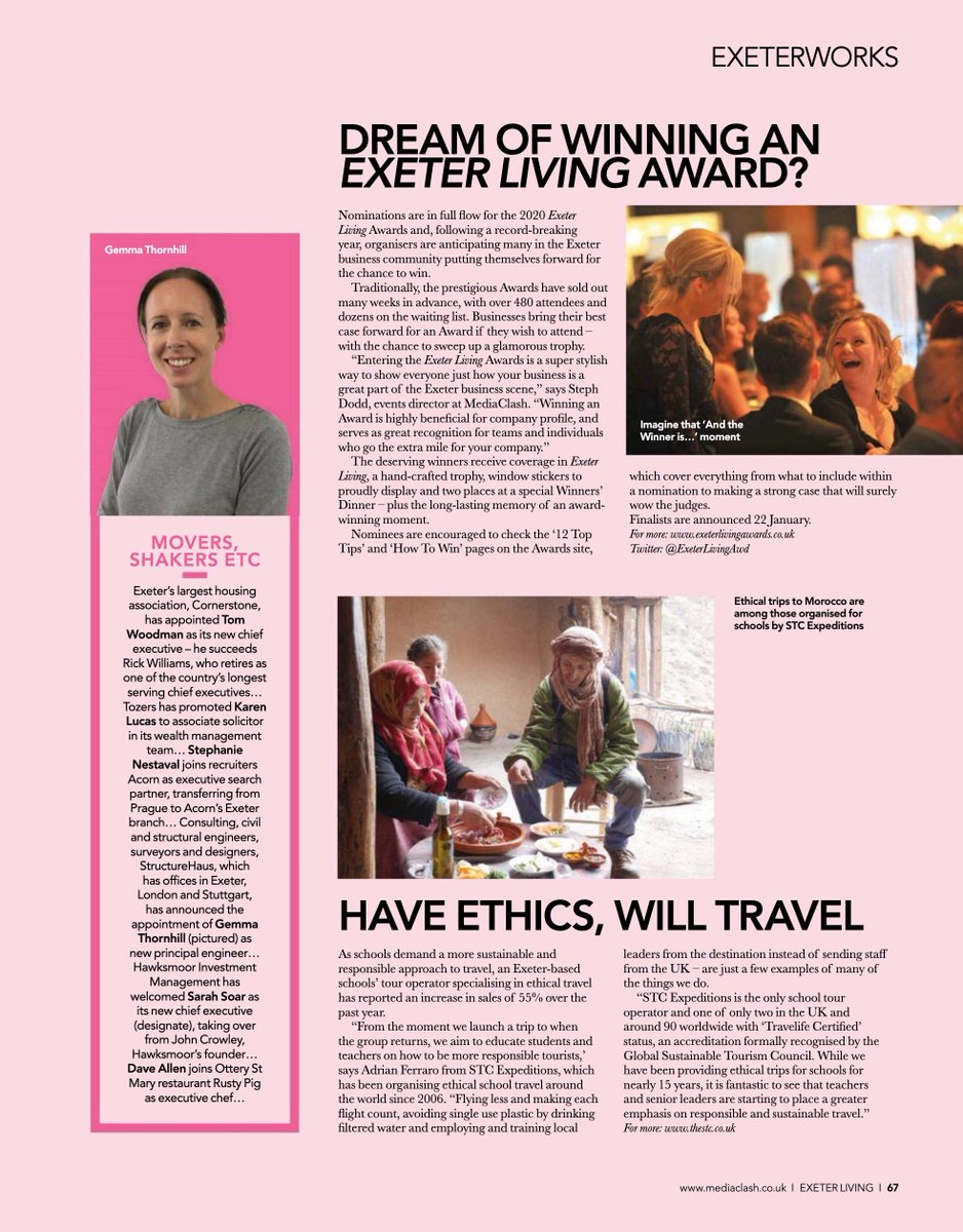 Thank you <a href="/ExeterLiving/">Exeter Living</a> for spreading the news about our new principal engineer, Gemma Thornhill. We are delighted to welcome Gemma to the team and look forward to her contribution in many exciting projects we are involved in. #newappointment #principalengineer