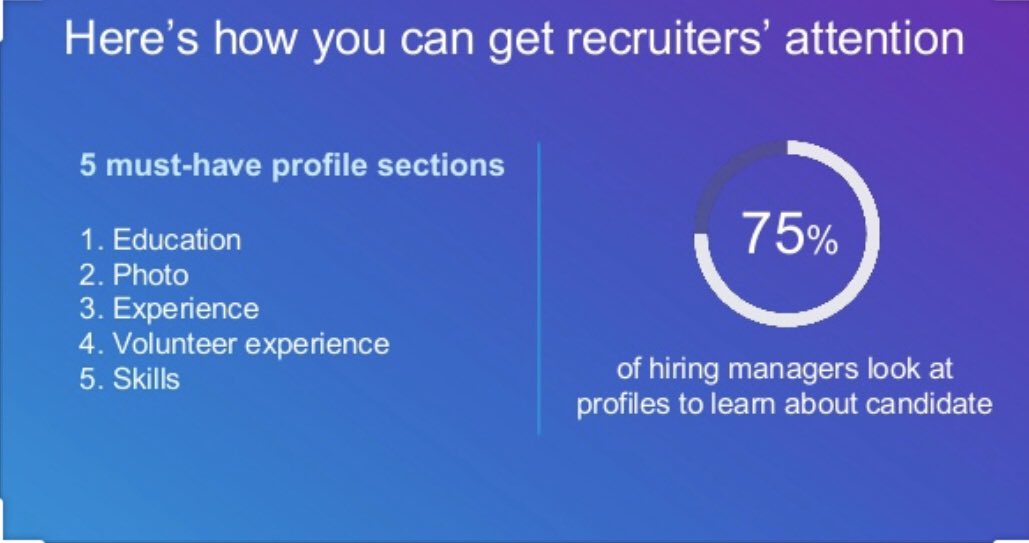 ResumeGeeks's tweet photo. #resumegeeks
#linkedin https://t.co/kiF7BeYhdB