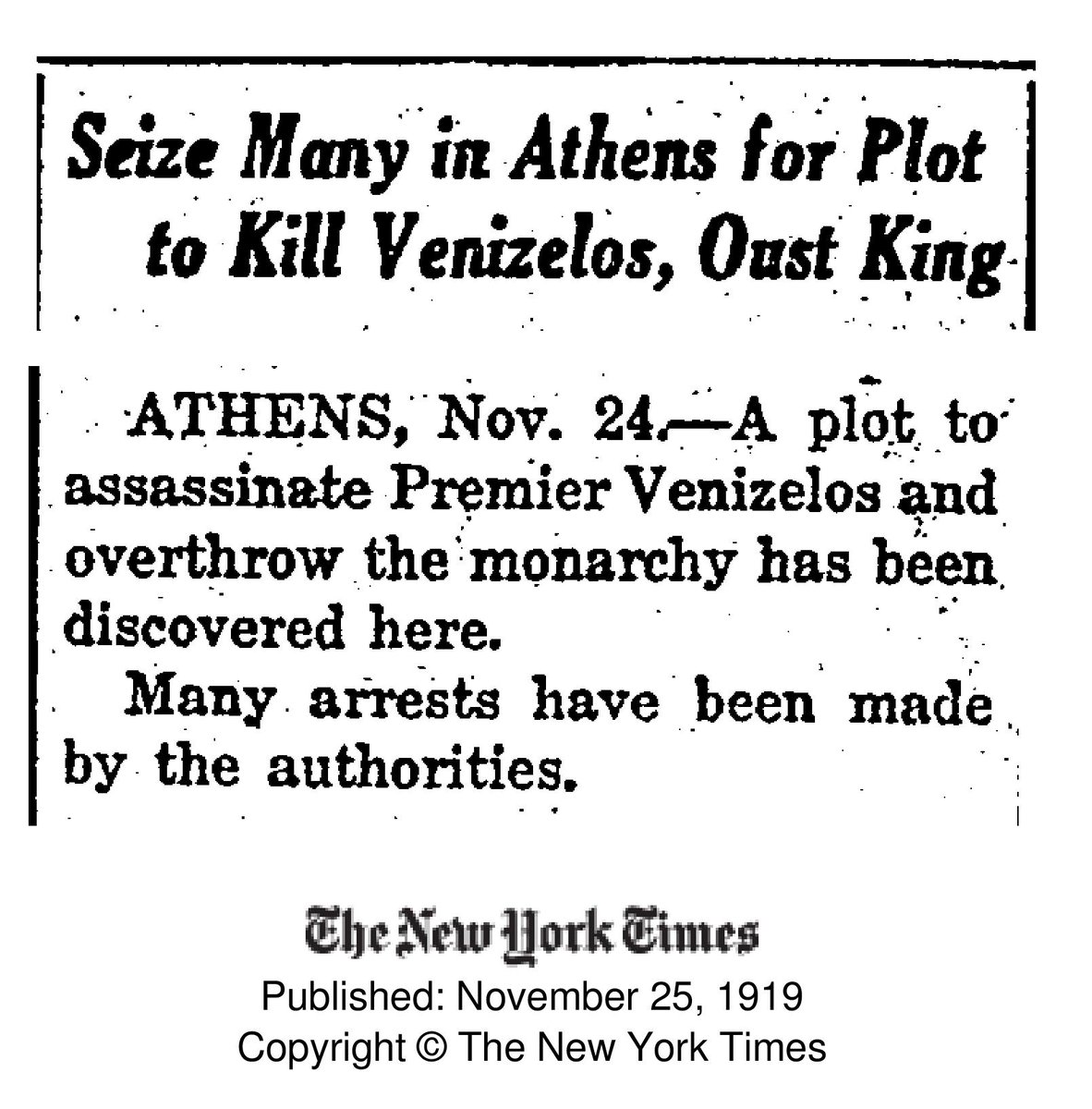 vlad_tevez's tweet photo. #100yearsago #OnThisDay #100yearsago #OTD #Greece #Turkey #Ottomanempire #Anatolia #AsiaMinor #sultan #Constantinople #İstanbul #Armenia #ArmenianGenocide #Sultan #Pashas https://t.co/ZvgKBVgA2u