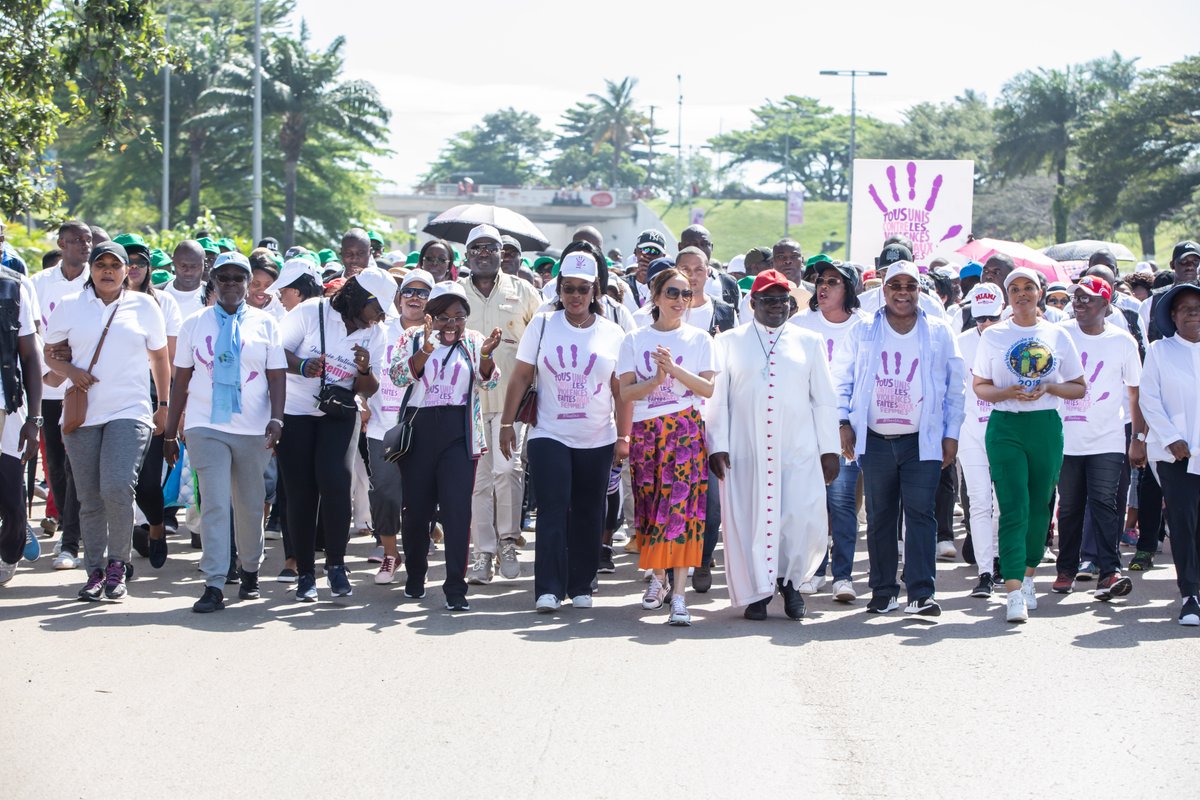 Sylviabongo's tweet photo. Notre Nation ne saurait être saine et forte sans l’éradication de toute forme de violence à l’égard des femmes.

#StopVBG #Gabon #ILoveGabon https://t.co/spdXaIyvnc