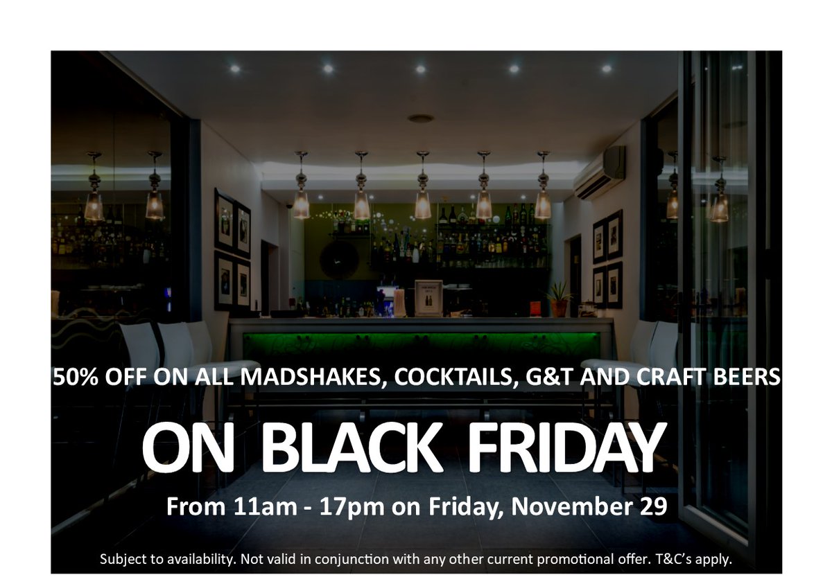 ByProtea's tweet photo. #BlackFriday @ByProtea  Join us after or during your shopping spree! https://t.co/PWVRiJzTrD