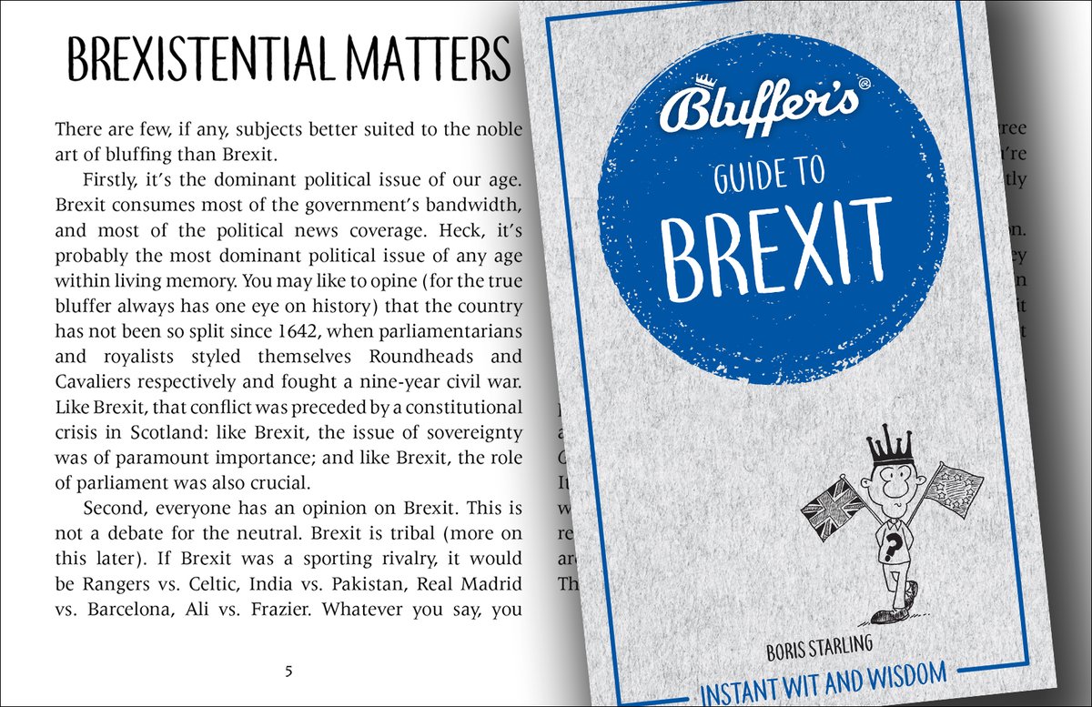 BluffersGuide's tweet photo. Fancy winning a copy of the #BluffersGuide to #Brexit? We've got 3 copies up for grabs!
Simply FOLLOW us and RETWEET this post for your chance to #win one
Competition ends 23:59 BST on Friday (29 Nov)
T&Cs apply https://t.co/cmaLc5nTkj
#MondayMotivation #win #bluffer https://t.co/8pnhEy8oWo