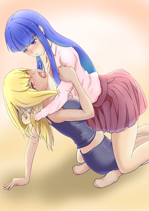 [R-18] 女子高生同士のキャットファイト #オリジナル #キャットファイト #レズ https://t.co/Jcwf5towz3 