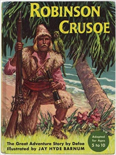 At this time, DC creates this code to publish only wholesome material, bringing in people like Josette Frank (who supervised this adaptation of Robinson Crusoe)Josette Frank reasoned that children pine for adventure because their lives offer so little opportunity for it.