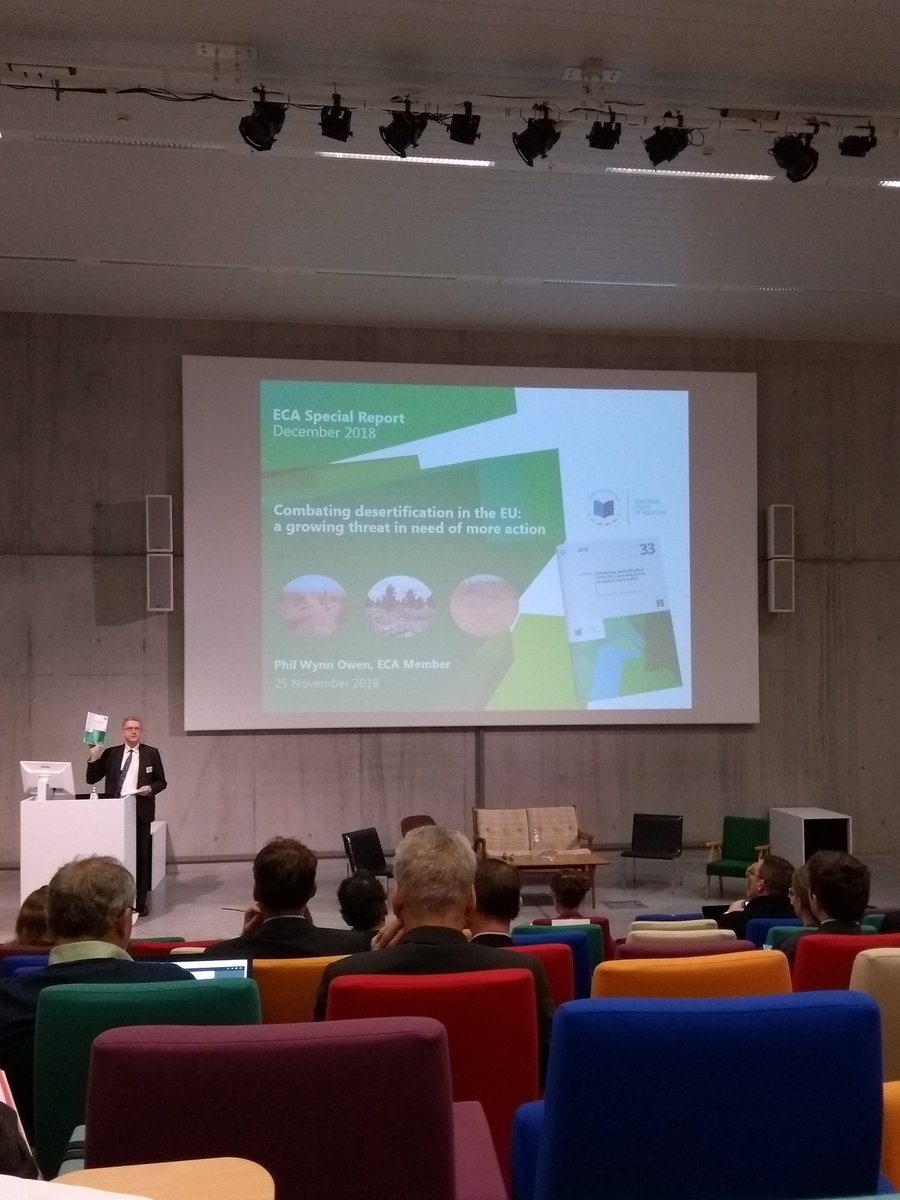 Day out in Brussels, hearing about the challenges and targets relating to soils and the Sustainable Development Goals. Hot topics so far have included land degradation, desertification and raising public awareness

#Futureofsoils #EuropeanGreenDeal #SoilSDGs