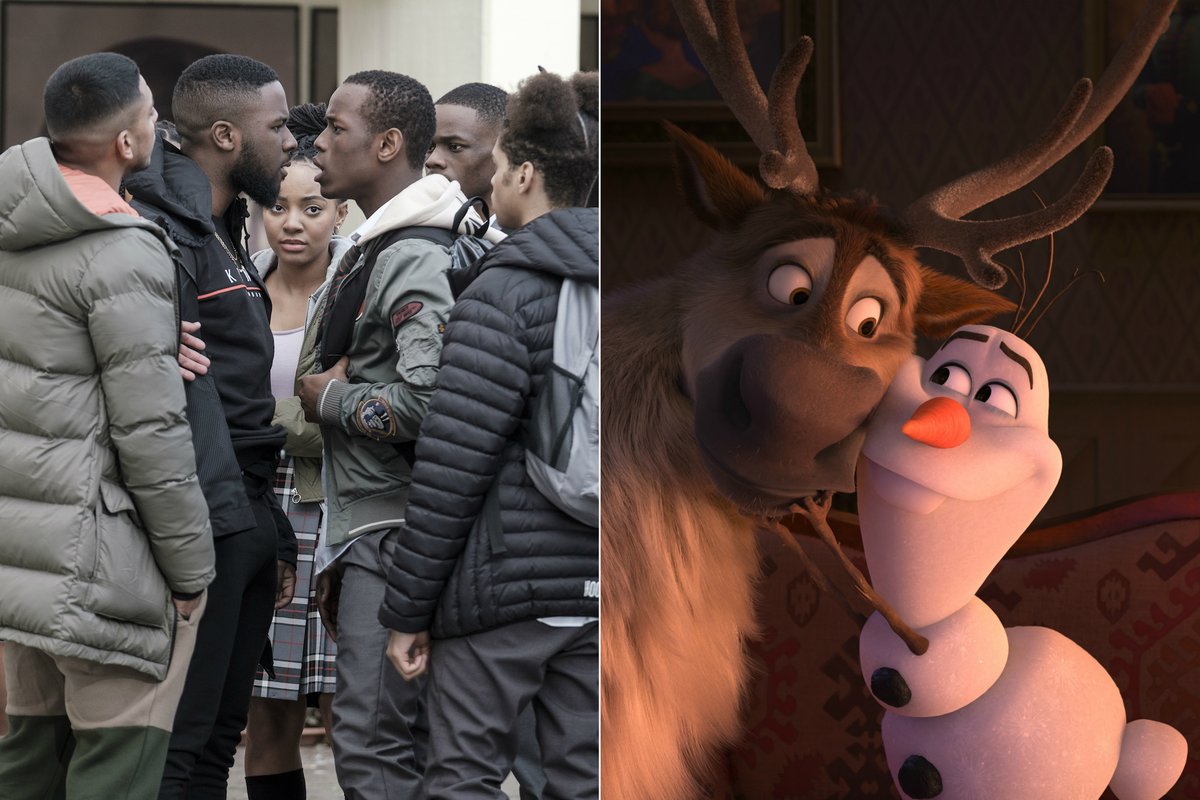 Screendaily's tweet image. ‘Blue Story’ excels despite controversy with £1.3m at UK box office; #Frozen2 breaks records bit.ly/33jLIiv