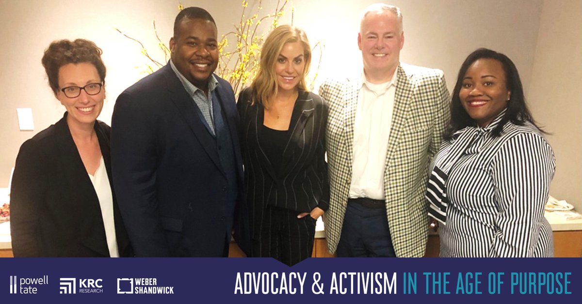 PTInsights's tweet photo. #Purpose drives executive and corporate agendas today. Integrated Media SVP, @jaywalk1 coordinated a discussion he moderated with a group of expert panelists. Thanks to all for participating in such a successful event. #powelltatesolves #webersolves https://t.co/NBvxq1XZdA