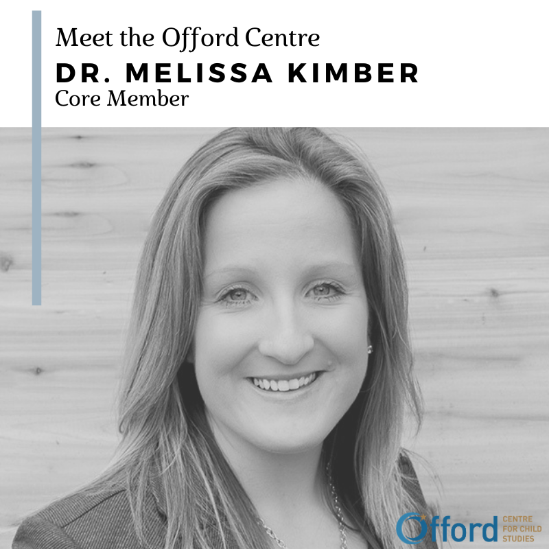 OffordCentre's tweet photo. Dr. Melissa Kimber's research focuses on children’s mental health and their experiences of violence. Her research helps understand how to help children and families when violence has occurred. Read core member Dr. Kimber's #MeetTheResearcher article: https://t.co/2becZTjiX2 https://t.co/zAt74itYHt