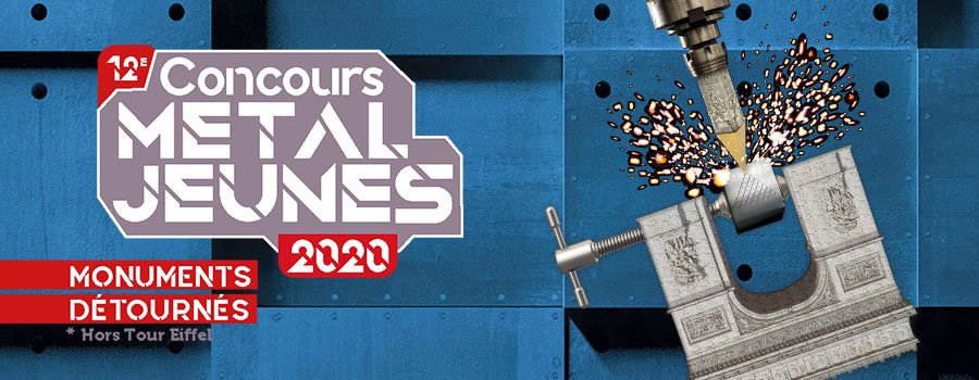 UnionMetalliers's tweet photo. #METALJEUNES Ce concours est ouvert aux élèves de tout niveau qui trouveront une occasion de travailler le métal sur un sujet à la fois créatif et ludique. Thème de la 12ème édition : les monuments détournés. Inscription jusqu’au 20 décembre. https://t.co/gmSSTaFGrl #Jaidusteel https://t.co/B5wF4NnrOP