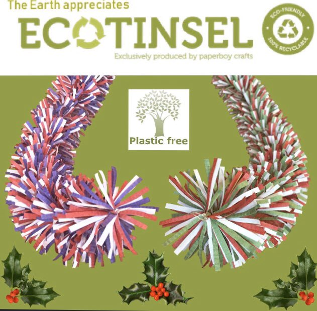 Just to give you fair warning... our last order date to get your #Ecotinsel before #Christmas is Sunday 15th Dec (midnight) 💚#plasticfree #Christmas2019 #ActOnClimate