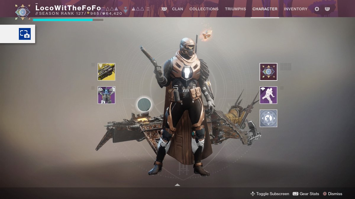 WilkesJwilkes41's tweet image. A Penny for your thoughts #Hunterbuild 44Steel #MistaLocoWitTheFoFo #HandCannonAlum #PS4share