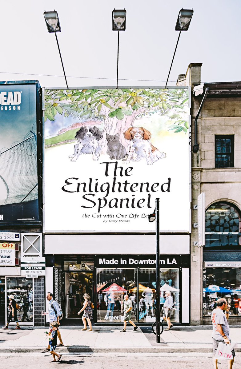 EnlightSpaniel's tweet image. You can preorder book 2 in The Enlightened Spaniel series now. amazon.co.uk/Enlightened-Sp…