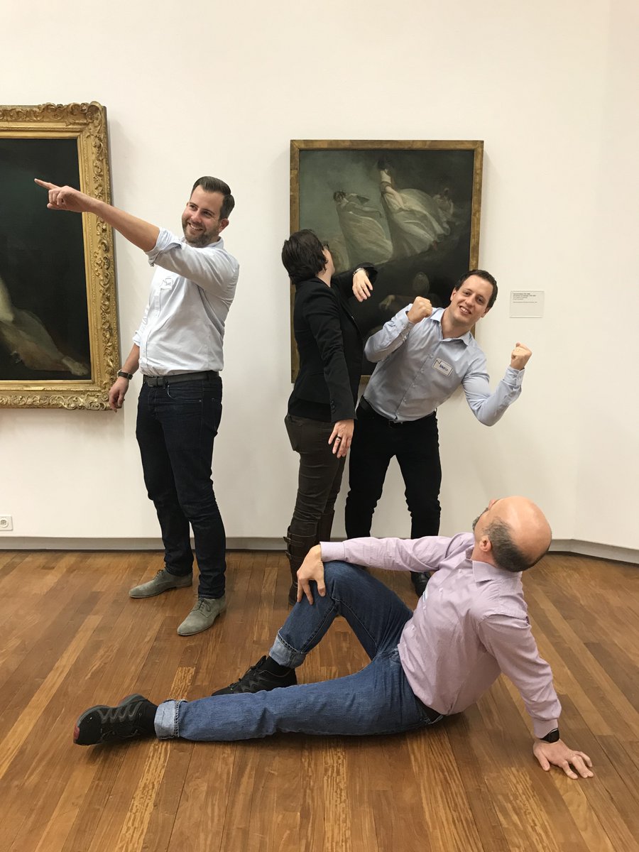 letsmuseeum's tweet photo. Für funktionierende Teams und solche, die es noch werden wollen: #letsmuseeum-Touren durch Museen & Städte sind Teambuilding mit Spassfaktor.
Du willst auch? Für mehr Infos ➡️ https://t.co/sDYBFMrT3V
Danke an die @zkb_ch für die Snapshots aus der letzten Tour! 💙📸 https://t.co/ZwwTn5BBZh