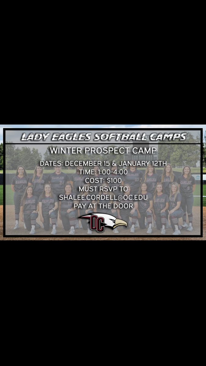Only 3 weeks away from our first Winter Prospect Camp December 15!! Get signed up today!! 🦅