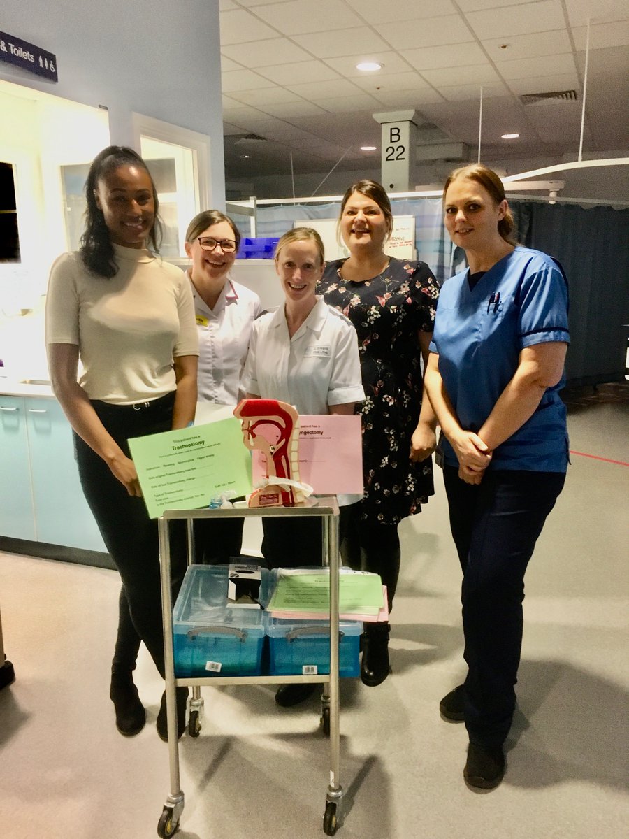 🙌Tracheostomy Link Workers training our teams on communication with patients who have a temporary or permanent tracheostomy 🙌
🌟🌟New 
Communication Boxes🌟🌟

#Nursing 
#Speech&LanguageTherapy
#CriticalCare
#TracheostomyCommunication
#Communication
#patientcentred