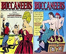 Wertham had children copy a Captain Daring cover (called it a run-of-the-mill comic book illustration), and then Wertham would take those copies to psychologists for interpretations."child preoccupied with sexual ideas. Very aggressive sexually"