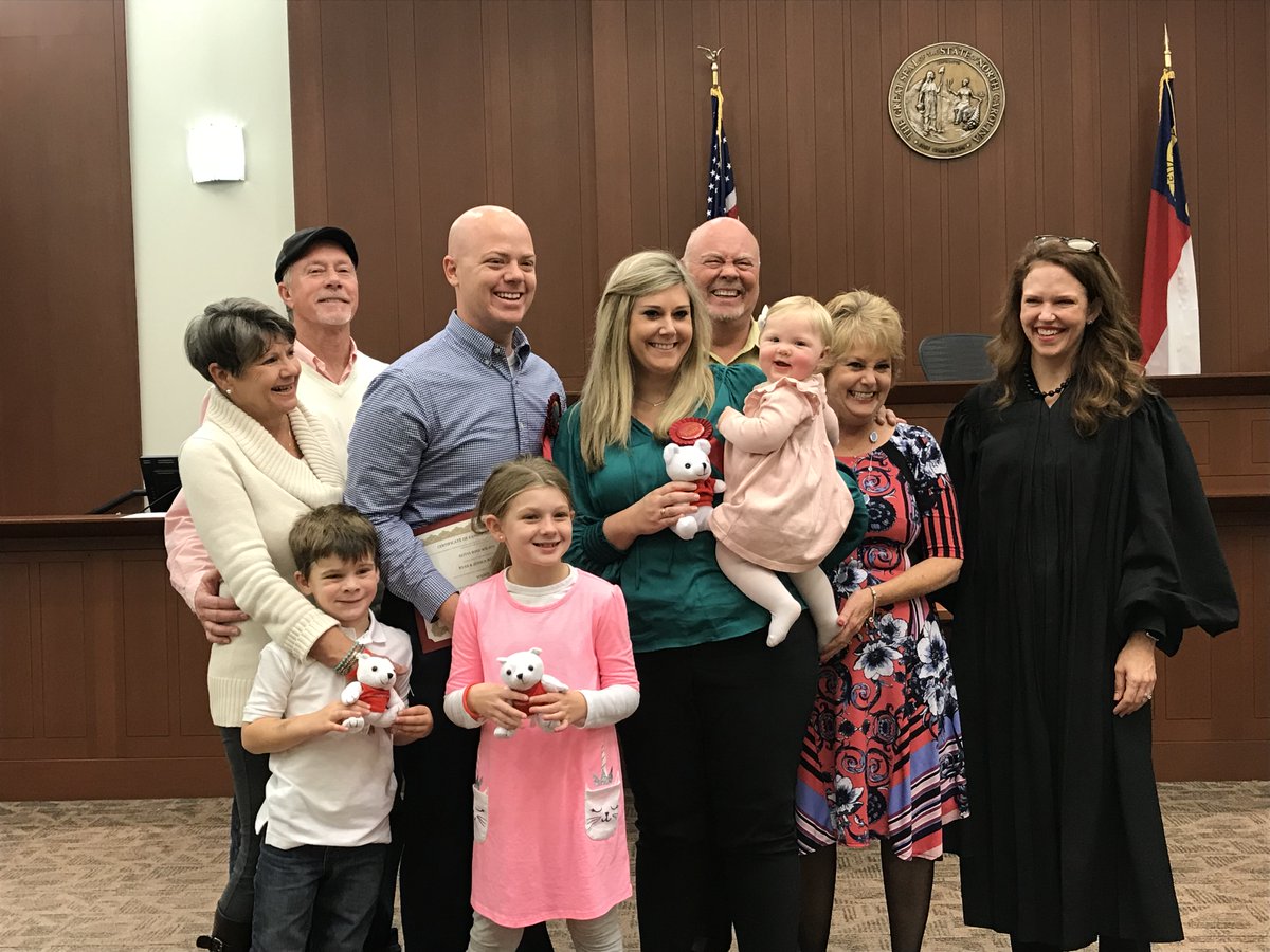 MeckCourts's tweet image. #NationalAdoptionDay was celebrated this past weekend @MeckCourts.  So many families were giving #thanks for their forever families after their journey from foster care to adoption.