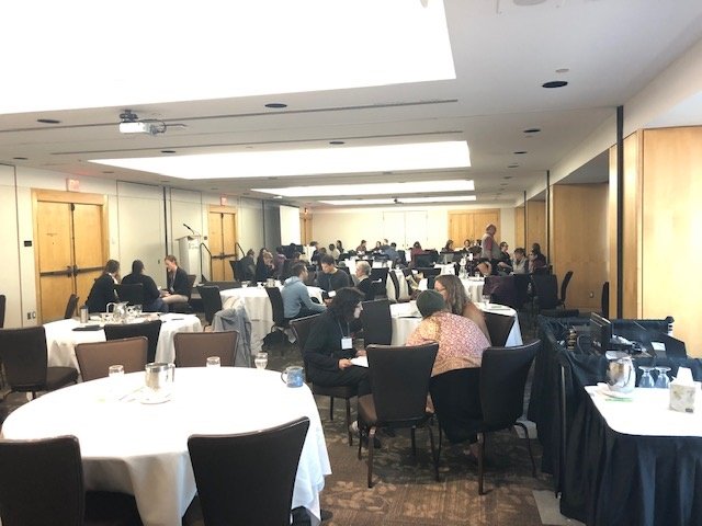 A big THANK YOU to everyone involved in our #PCMI program last week on the beautiful waterfront <a href="/LaurelPoint/">LaurelPoint</a>!  Here's a sneak peak of our attendees engaged in serious illness conversations.  🗣️