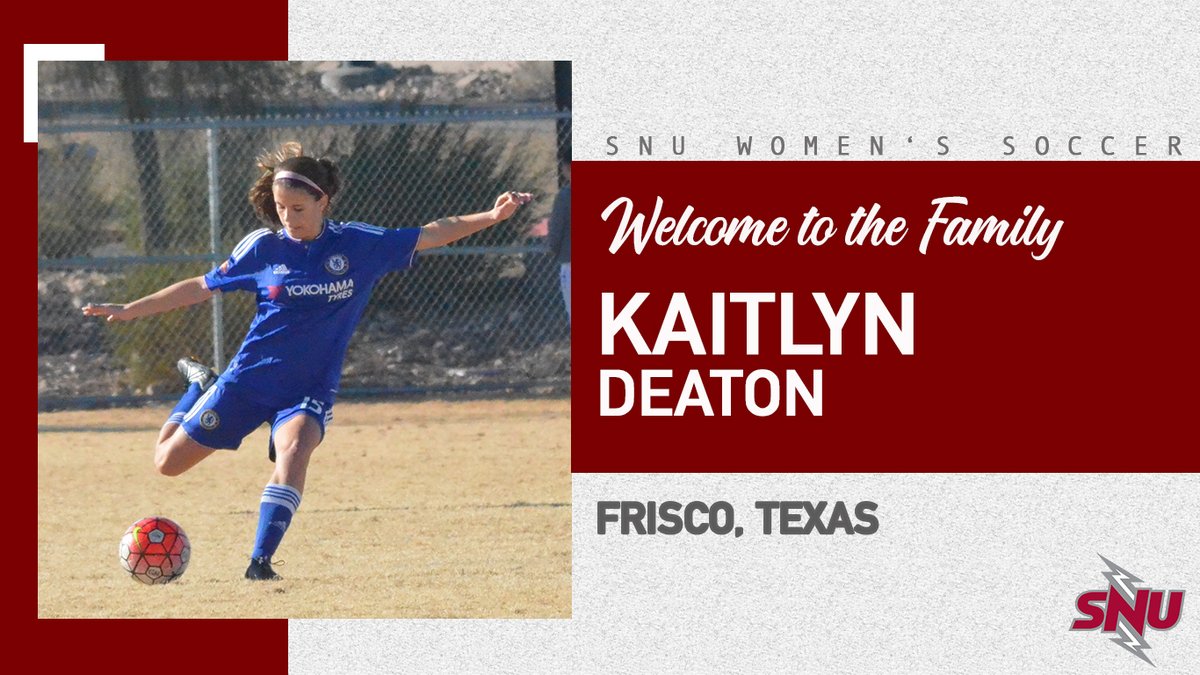 Join us in welcoming Kaitlyn Deaton to the Crimson Storm family! #BoltsUp⚡️