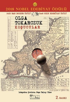Meğer Nobel alan Tokarczuk'un iki kitabı çevrilmiş bile: Kalem Kültür'den çıkan ve tükenen Aç Gözünü Artık Yaşamıyorsun (Nadir'de bir tane vardı, ben aldım, kusura bakmayın ☺️) ve <a href="/alabandakitap/">Alabanda Yayınları</a>'dan çıkan Koşucular.İkisini de Leh dili ve edebiyatı profesörü N.Taluy Yüce çevirmiş.