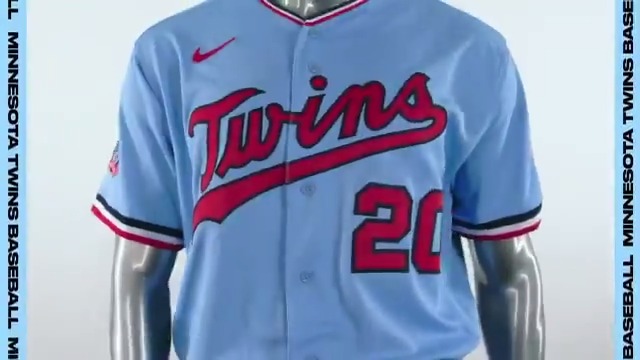 twins powder blue jersey