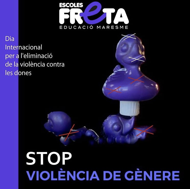 Freta Calella (@freta_calella) on Twitter photo Les Escoles <a href="/Freta_Calella/">Freta Calella</a> @fretamataro s’adhereixen al dia internacional per a l’eliminació de la violència contra les dones
Des de l’escola sempre s’ha treballat i treballarem conscienciant al nostre alumnat per a posar fi a aquest tipus de comportaments #STOPViolenciaGenere Les Escoles <a href="/Freta_Calella/">Freta Calella</a> @fretamataro s’adhereixen al dia internacional per a l’eliminació de la violència contra les dones
Des de l’escola sempre s’ha treballat i treballarem conscienciant al nostre alumnat per a posar fi a aquest tipus de comportaments #STOPViolenciaGenere