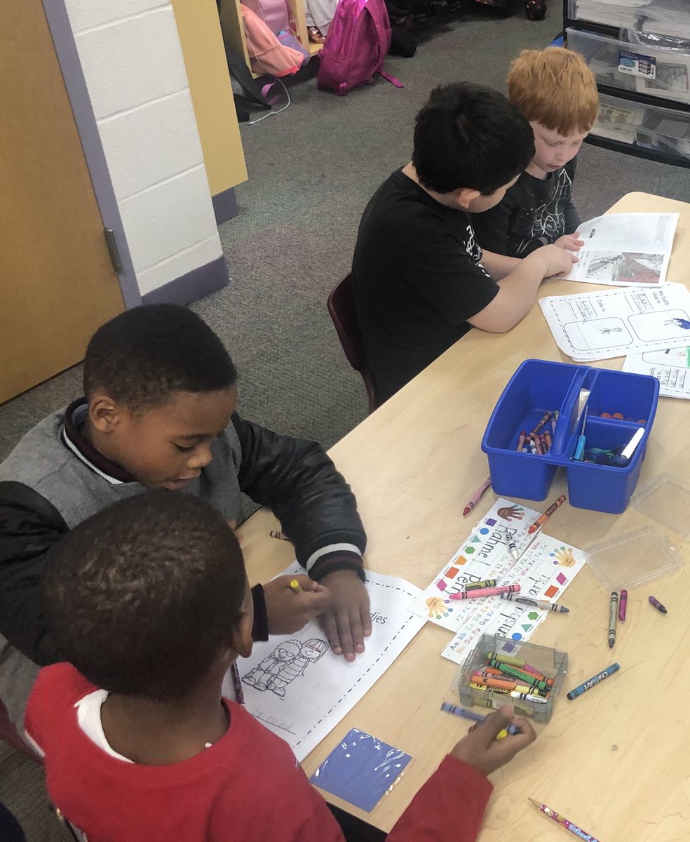 halleykimberly's tweet photo. Book buddies enjoying reading together! 2nd graders modeling for kindergarteners ⁦@FR_Firebirds⁩ https://t.co/cGwzjlfL9e