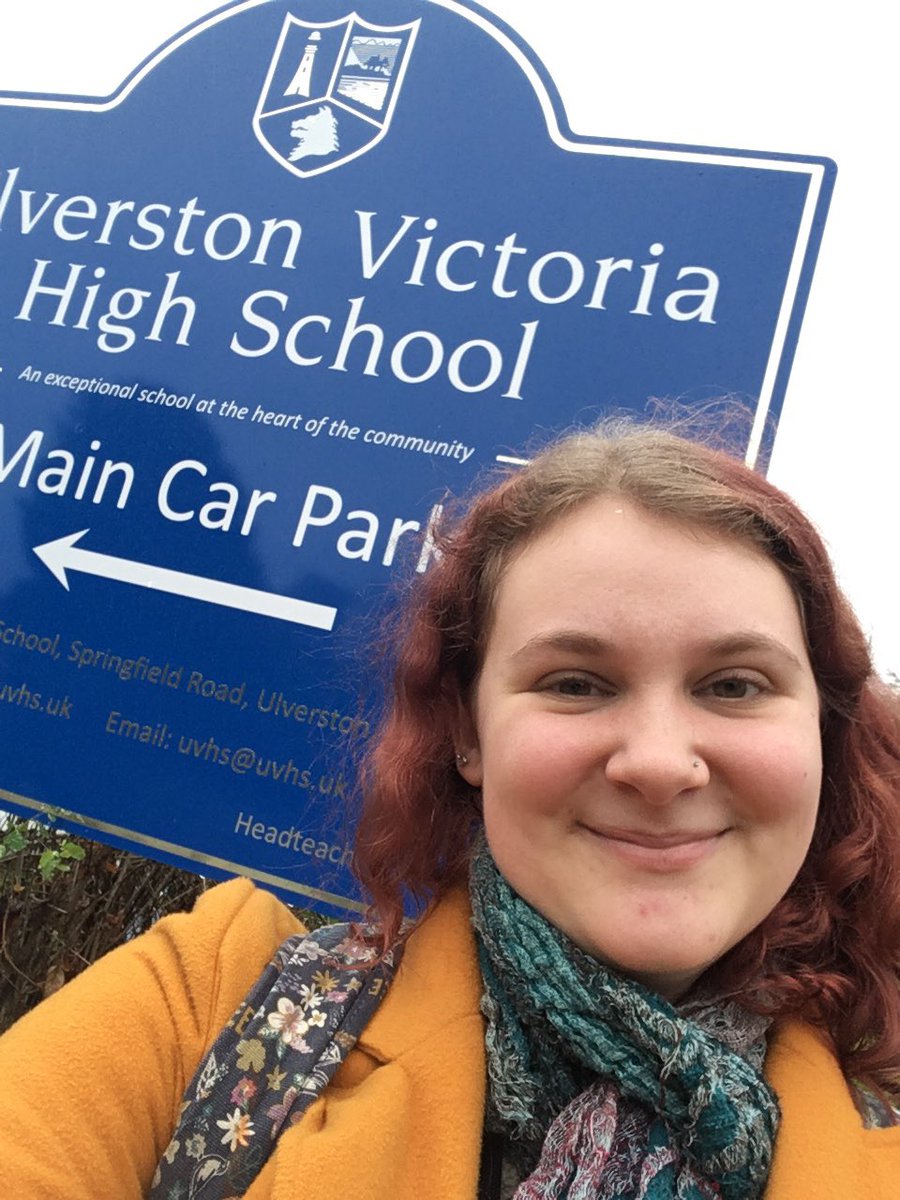 It’s a bit rainy but I had a fantastic start to my week in Cumbria with a Year 12 lunchtime session at <a href="/uvhs/">UVHS</a>!