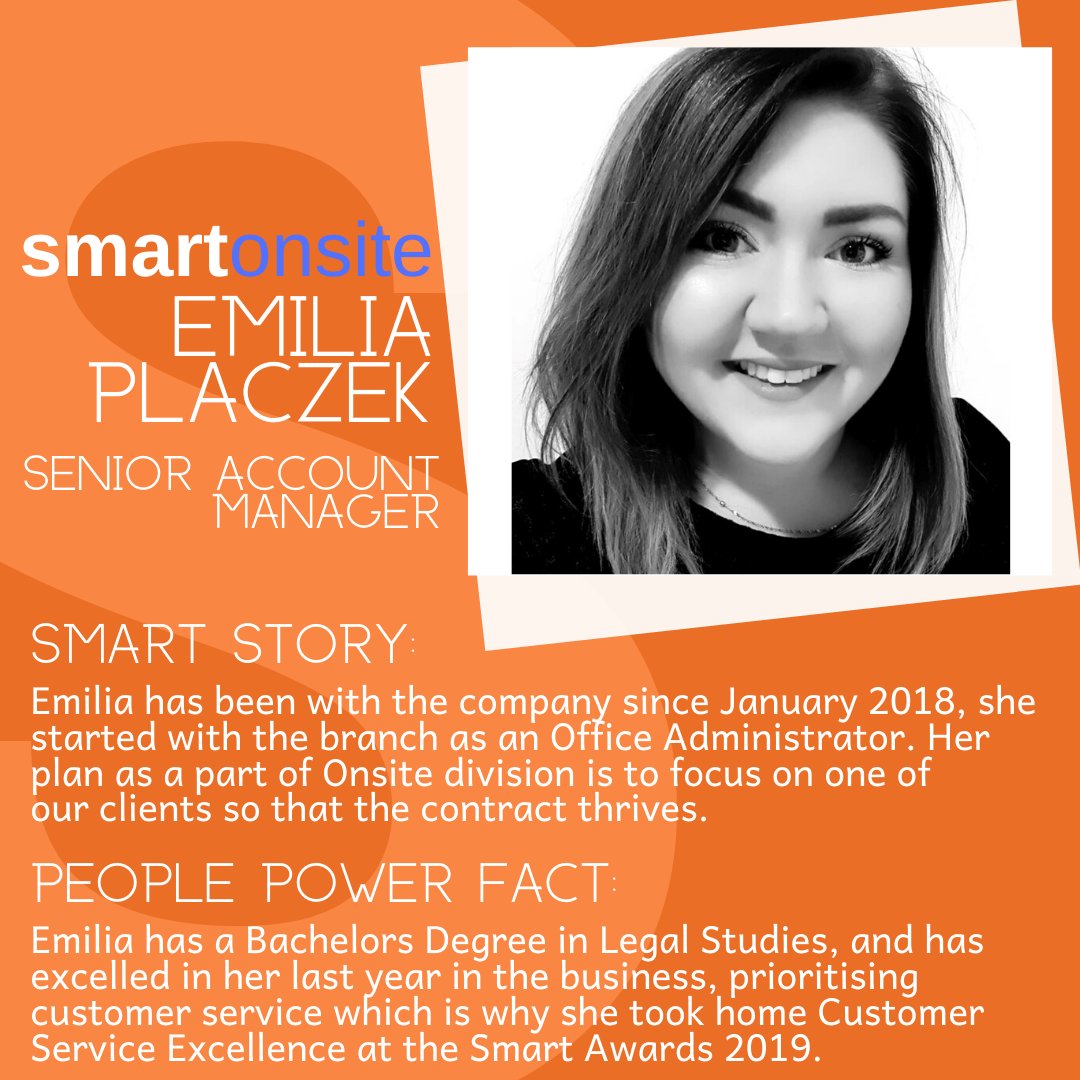 smartrecruit_'s tweet image. Today&apos;s #SmartProfile is Emilia, our Senior Account Manager in the Midlands #OnsiteMonth #OnsiteMidlands