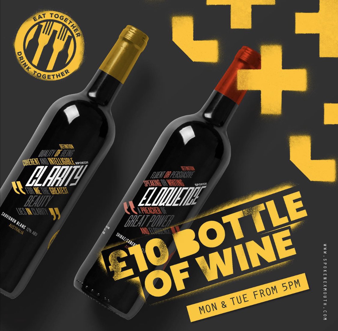 £10 wine starts today ✌🏼