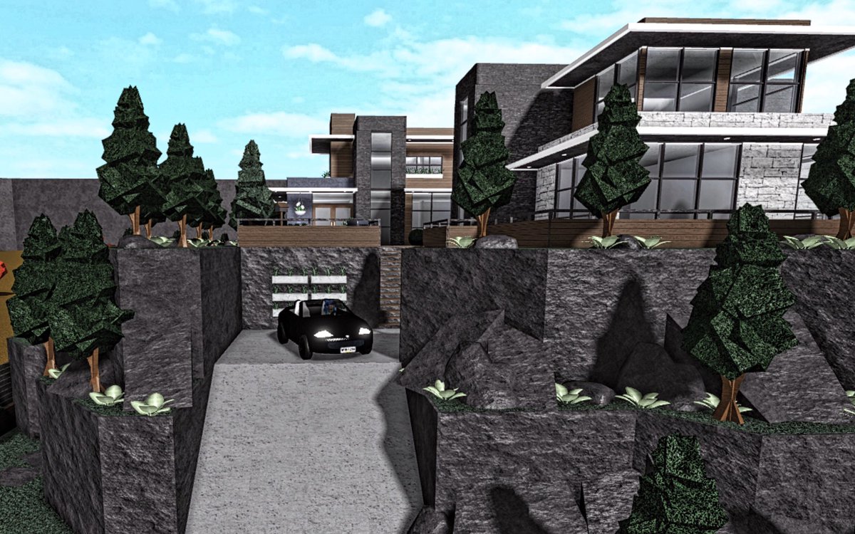 Bloxburg Hillside Mansion 100k