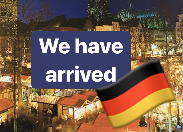 RainhamGirls's tweet photo. Our year 11 and 12 students have arrived safe in Cologne after 8 hours of travelling 🧳 🇩🇪 #rsgresidential #rsgeducationaltrip #Cologne2019 #rainhamsixth https://t.co/COXXR5Kpb7