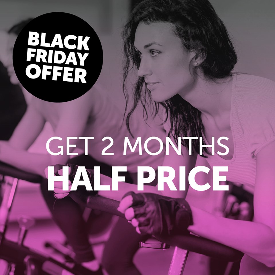 Get 2 months half price! 
Just use the online promo code WARMUP2019, or pop into centre and we'll do the rest.
Be quick though, as the offer ends on November 30th 2019. #Blackfriday crowd.in/PCFLaY