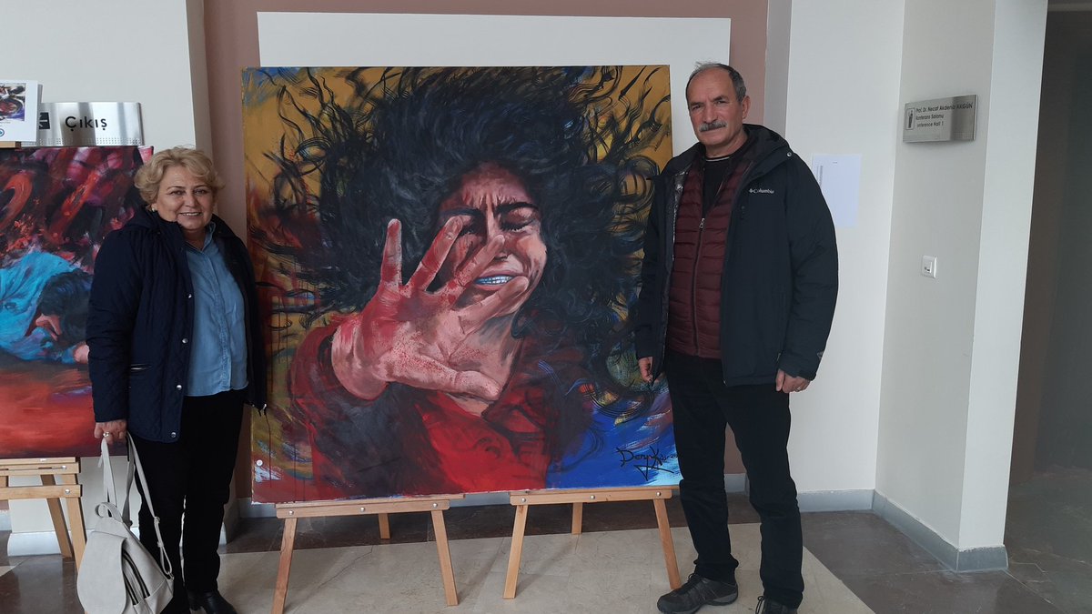 Kadına şiddete hayır