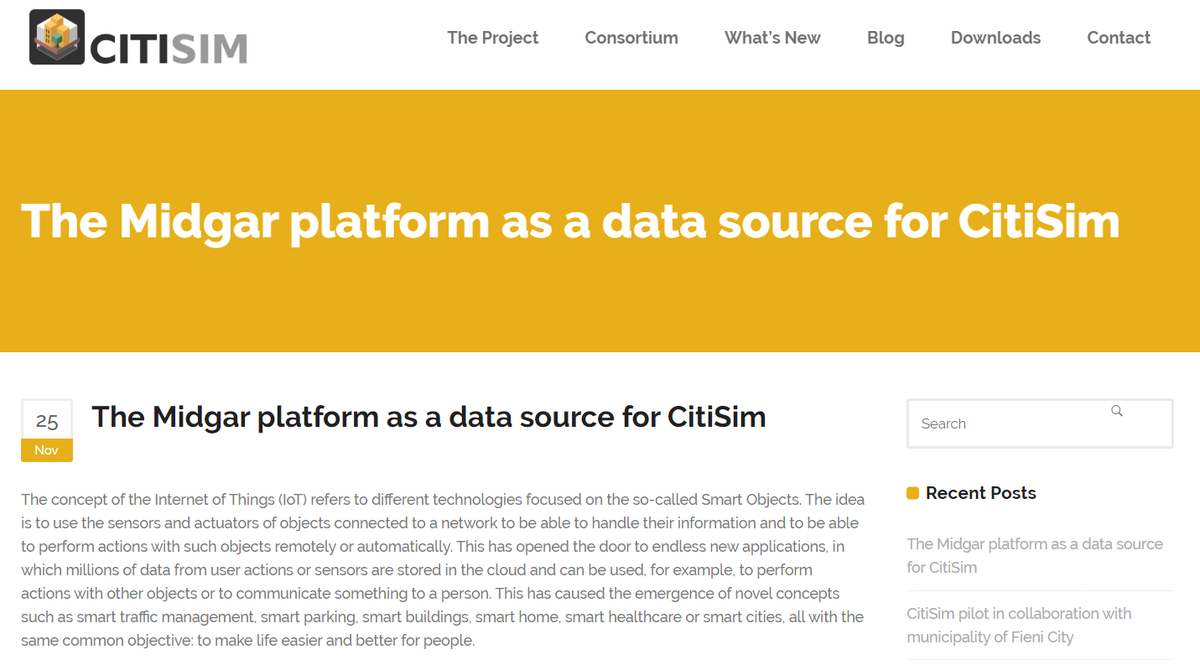 CitiSim tweet media