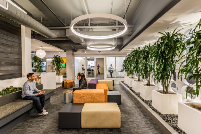 GPGBdotORG's tweet image. Biophilic design is becoming the new standard in the workplace, and companies like @weareprolific, @Carvana and @Adobe are embracing the fusion of nature and office space. Get inspired by some of these awesome workplaces designed with nature in mind. buff.ly/2OlRzQd