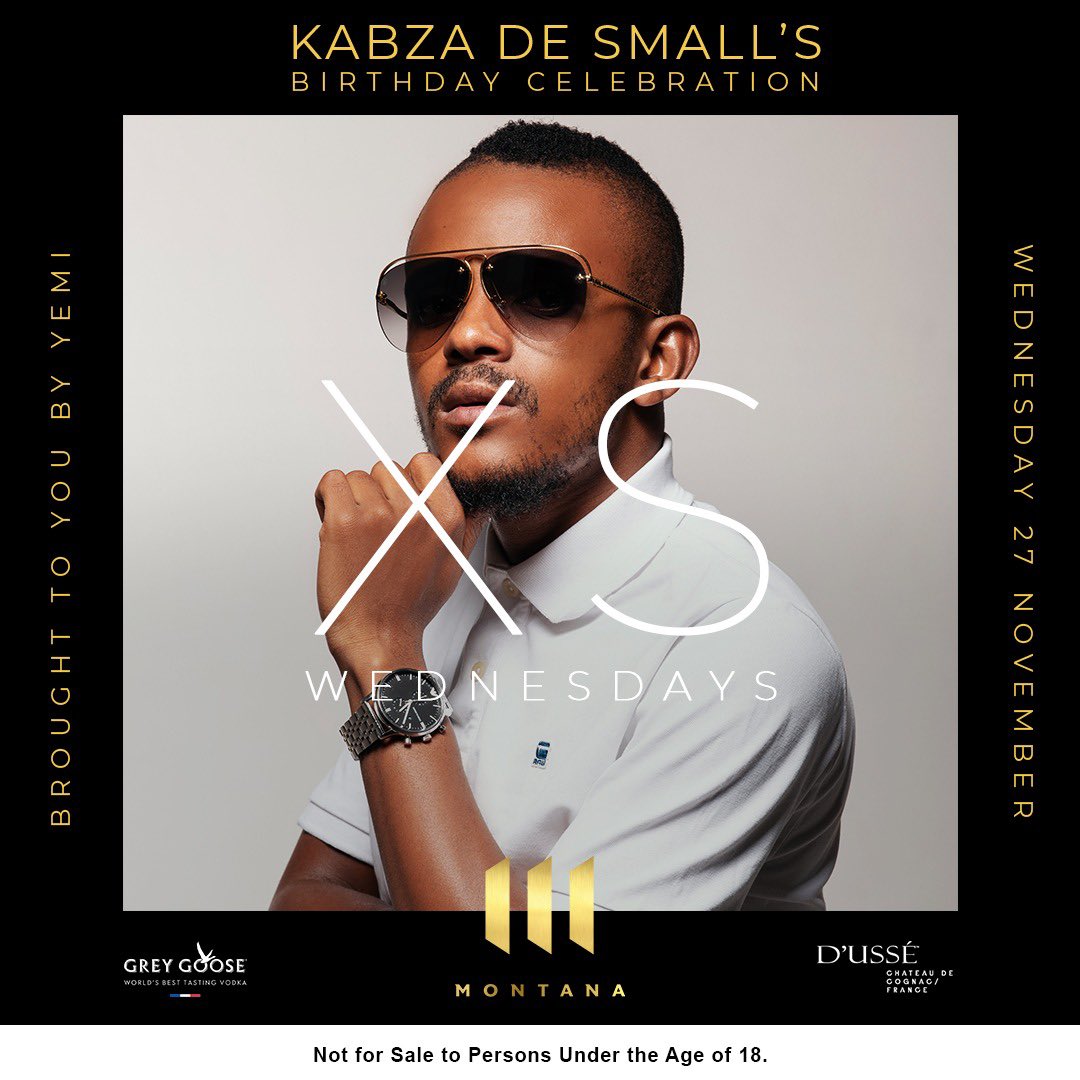 KabzaDeSmall_'s tweet image. Celebrating my birthday @montanatheclub 

Pull up ✨