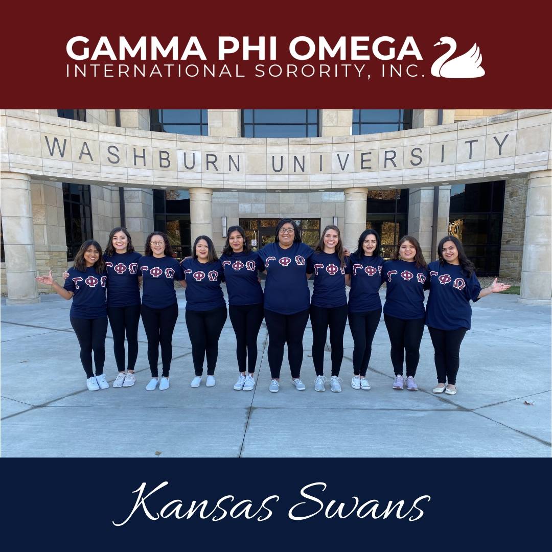 On November 23, 2019 #GammaPhiOmega officially expanded to the State of Kansas!

With great pride and enthusiasm, we welcome the ladies of 10 Incansables, at Washburn University!

We are excited for these women and our future in Kansas! ¡HA-ÚI!