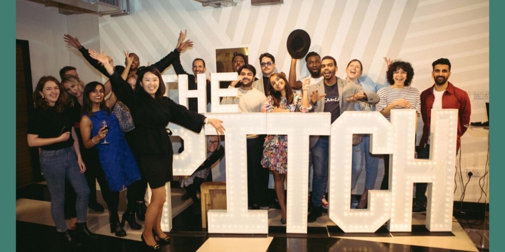 tooth_eco's tweet photo. It was such an honour listening and seeing everyone's brilliant pitch and working hard to make their dream project come to life at @The_Pitch. And congratulations to the winner @TheMomentLtd who are bringing independence and smiles back for people with Parkinson's 🎉#thepitch2019 https://t.co/CRv12LioGu
