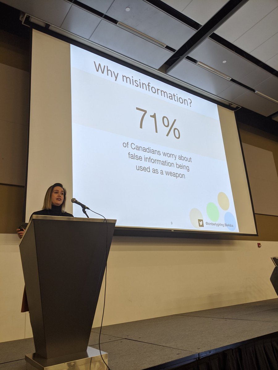 71% of Canadians worry about false information being used as a weapon