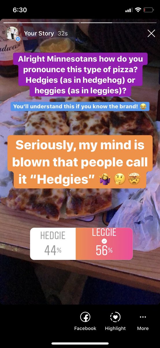 jfish526's tweet photo. @HeggiesPizza ok, I need to settle a debate. How do you pronounce your name? Hedgies (like, hedgehog) or Heggies (like, leg/leggies) 😂 I wish I wasn’t being serious but I had no idea people said it different! Even took a poll and still don’t know! 😂 https://t.co/IDKb9WNOeo
