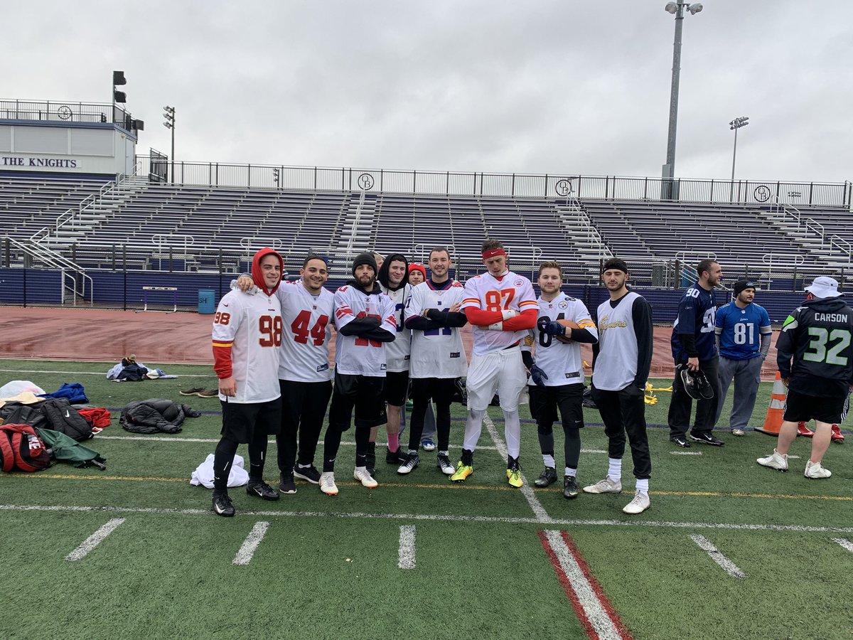 OB13TurkeyBowl's tweet photo. Congrats to Team Morik! 41-29 victory in the Seventh Annual Turkey Bowl as Dave Ferrero earns his second consecutive MVP award. Hope everyone isn’t too frostbitten or sore. https://t.co/T6ZPW7voHH