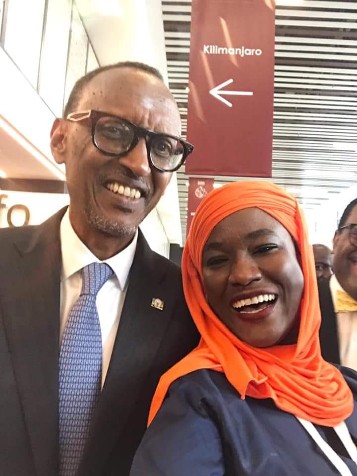 President Kagame at the opening ceremony of 2019 Global Gender Summit: « Today marks the start of the annual 16 days of Activism campaign. Let’s make them count ». With President #Kagame lets orange the world! #2019GGS #Orangetheworld  #16days  #Unwomen