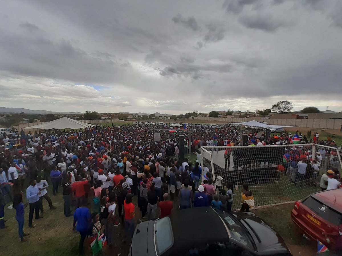 panduleni_itula's tweet photo. We want change, we want change. Double the trials and tribulations required double fists. Namibia is all we have and we MUST save it.
#voteDrItula
#voteNamibia https://t.co/EgJWWFM9fL